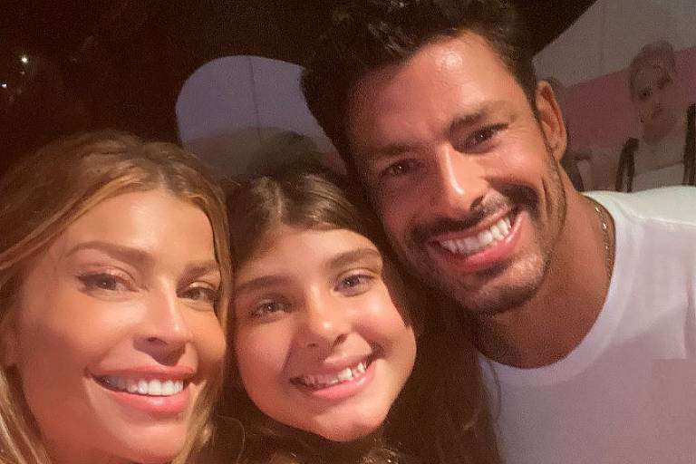 Cauã Reymond reencontra Grazi Massafera em aniversário da filha e fãs torcem por volta do ex-casal