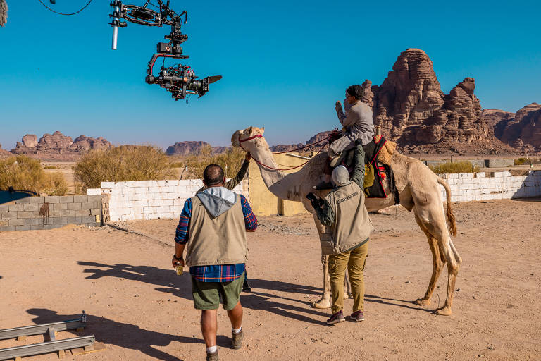 Conheça os bastidores de filmes sendo gravados na Arábia Saudita