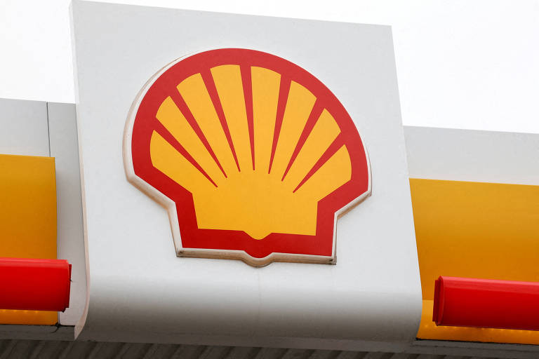 Logotipo da Shell, representada no Brasil pela Raízen