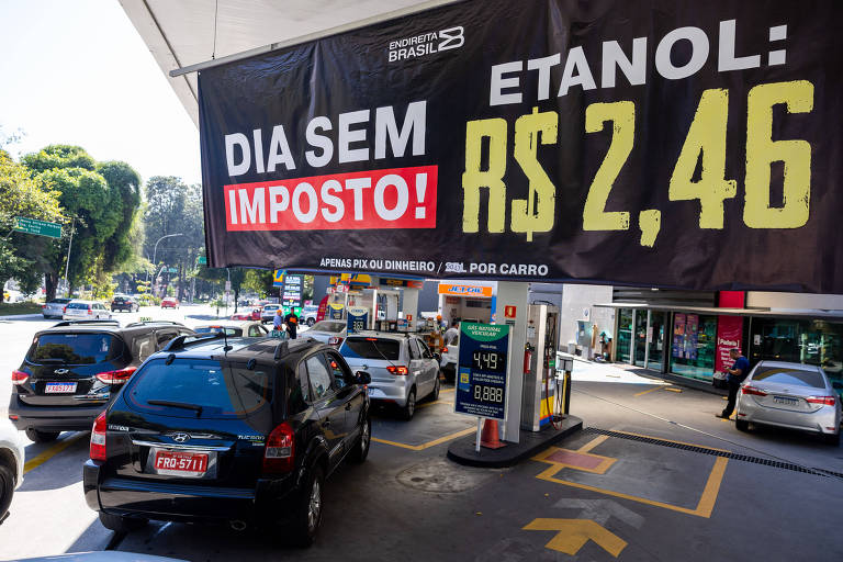 Medida que compensa desoneração pode gerar aumento de 7% na gasolina e 4% no diesel, diz setor