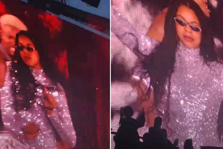 Blue Ivy dança com a mãe Beyoncé em show da 'Renaissance World Tour'; assista