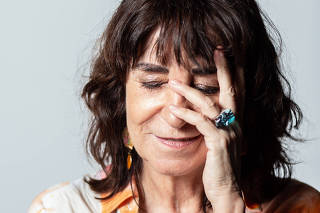 A escritora espanhola Rosa Montero, em São Paulo