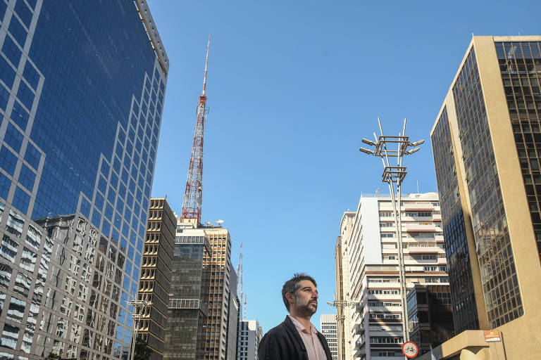 Bruno Torturra, fundador da Mídia Ninja, que ganhou projeção nos protestos, muitos deles realizados na avenida Paulista., em São Paulo