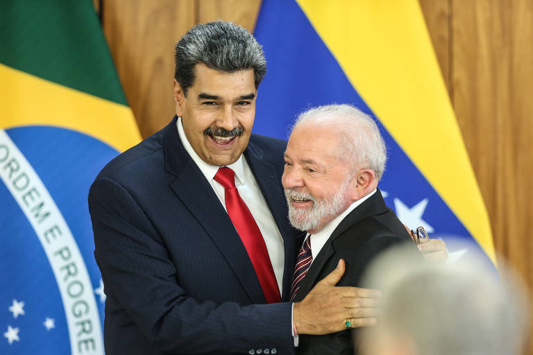 Ditador Nicolás Maduro se encontra com Lula em Brasília em 2023