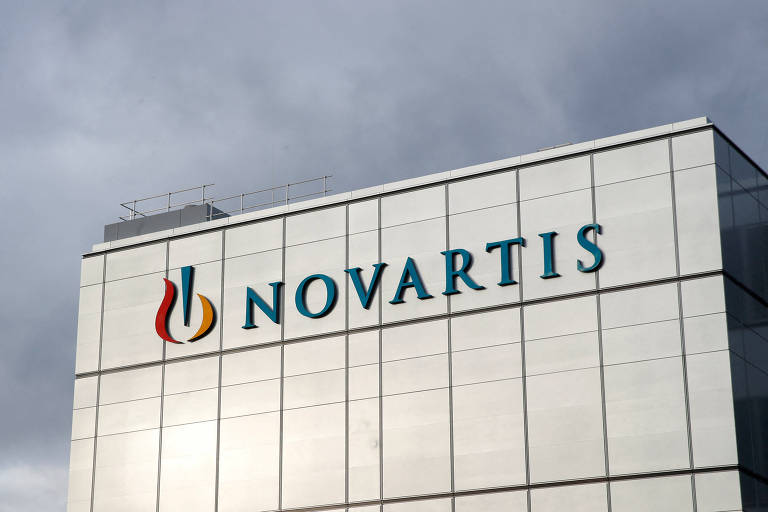 Fachada do prédio da Novartis, a fabricante do medicamento contra câncer de mama Kisqali