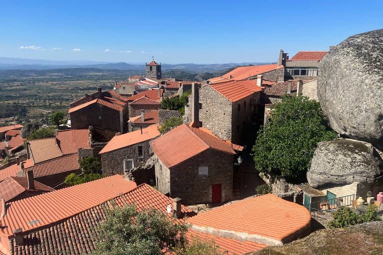 Aldeia histórica de Monsanto, no centro de Portugal