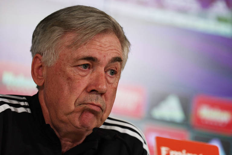 O técnico italiano Carlo Ancelotti, do Real Madrid.