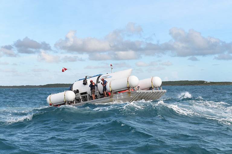 Titan, o submersível turístico que desapareceu no Atlântico