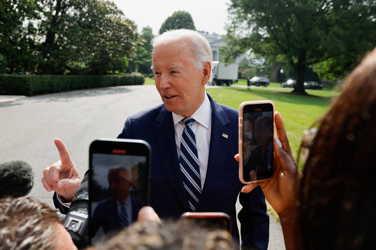 Biden comete gafe e diz que Putin está 'perdendo a guerra no Iraque'