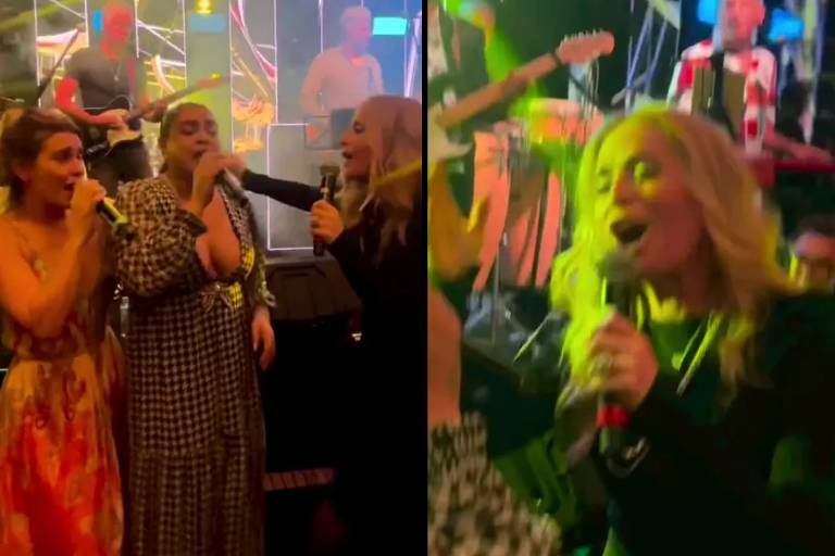 Em recuperação, Preta Gil canta com Angélica e Carolina Dieckmann em festa da Globo; veja vídeo