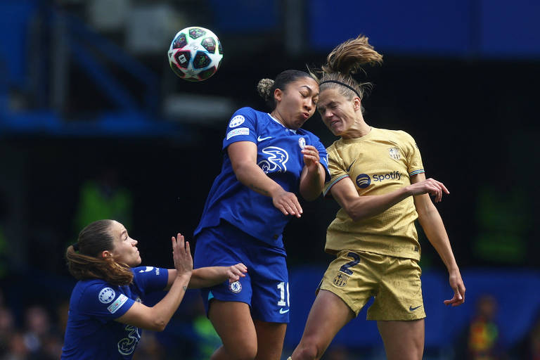 Imagens do futebol feminino pelo mundo