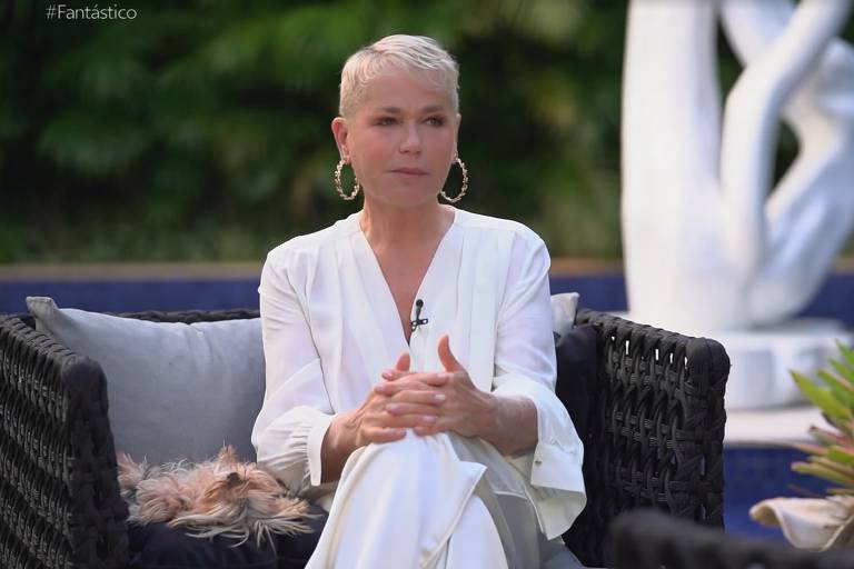 Xuxa em entrevista ao Fantástico