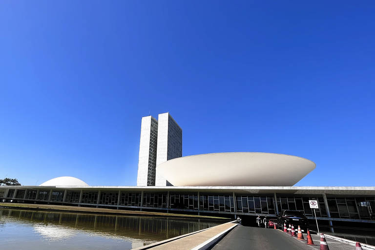 Fachada do Congresso Nacional, em Brasília
