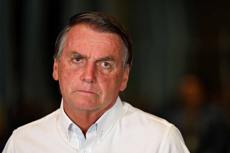 O presidente Jair Bolsonaro, em 2022, no Palácio da Alvorada