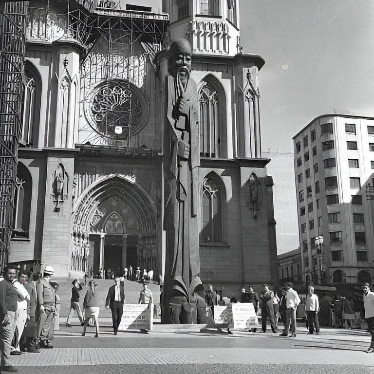 escultura de São Pedro 