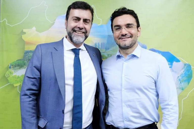 Marcelo Freixo, presidente da Embratur, e Celso Sabino, ministro do Turismo, terão primeira agenda pública conjunta