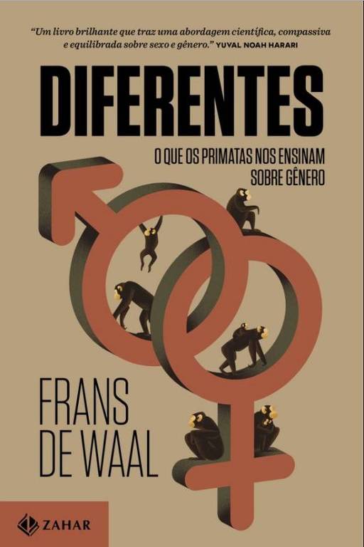 Capa de 'Diferentes', o livro mais recente de Frans de Waal