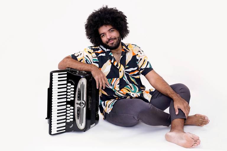 Sanfoneiro Mestrinho faz show no Sesc Santo Amaro em São Paulo