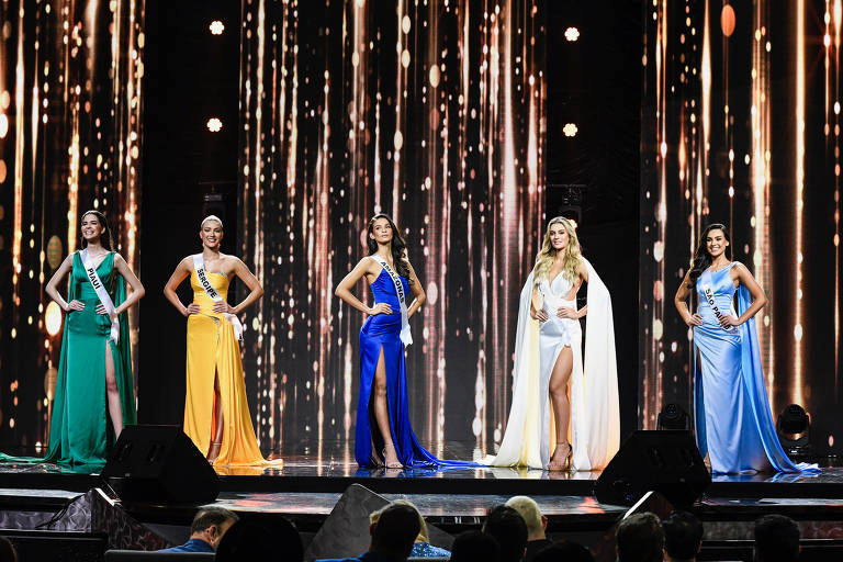 Vestidos de miss se tornam vitrine para estilistas brasileiros