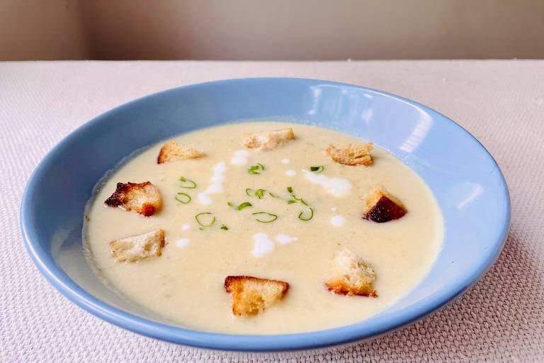 Vichyssoise, sopa para inverno e verão