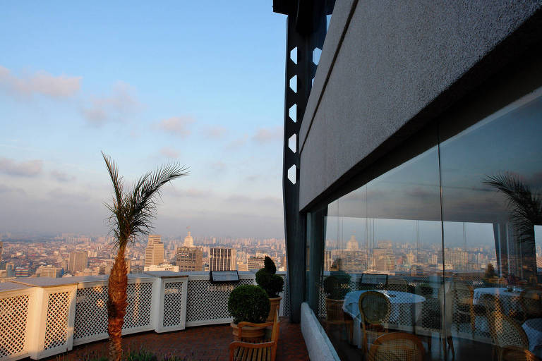 Vista do Terraço Itália, no centro de São Paulo