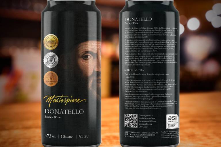 Masterpiece, de Niterói, lança 1ª lata de cerveja do mundo com selo sustentável