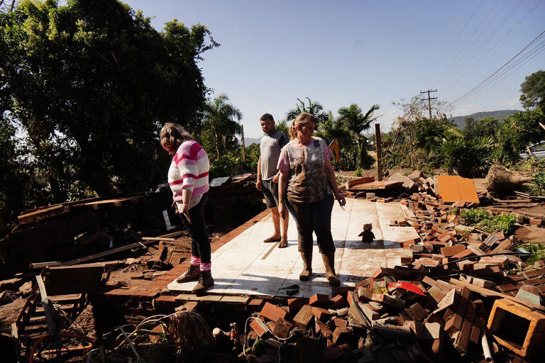 Em setembro, temporal deixou rastro de destruição em cidades do Vale do Taquari