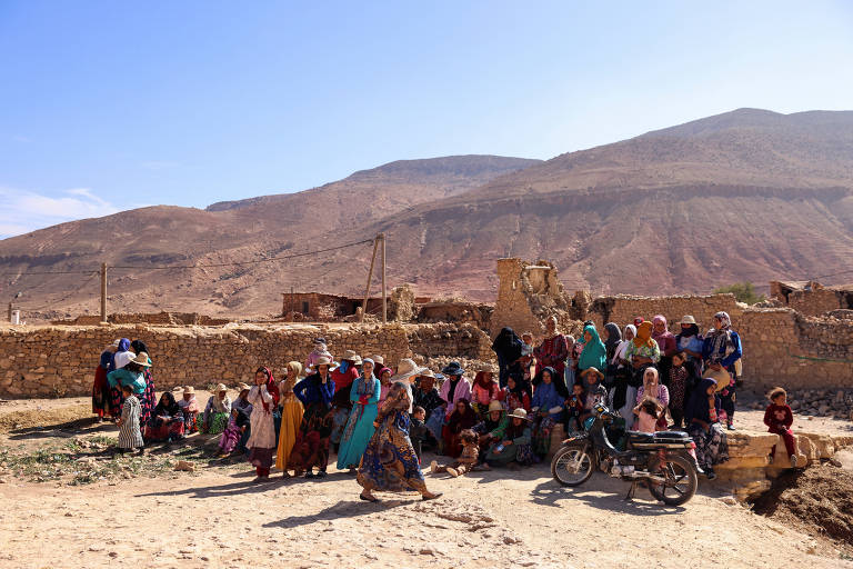 Festa de casamento na hora do terremoto salvou aldeões marroquinos