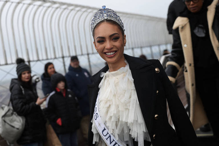 A atual Miss Universo, a americana R'Bonney Gabriel, tem 29 anos e é vencedora mais velha da história do concurso