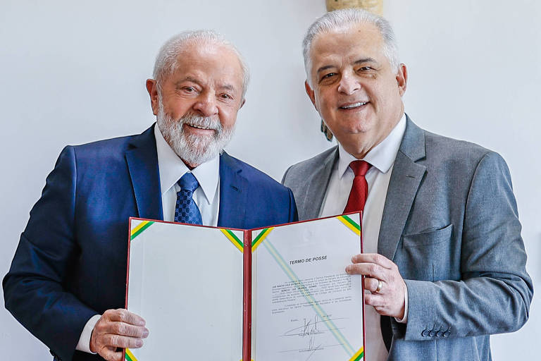 Presidente Lula e ministro Márcio França (Empreendedorismo) no Palácio do Planalto
