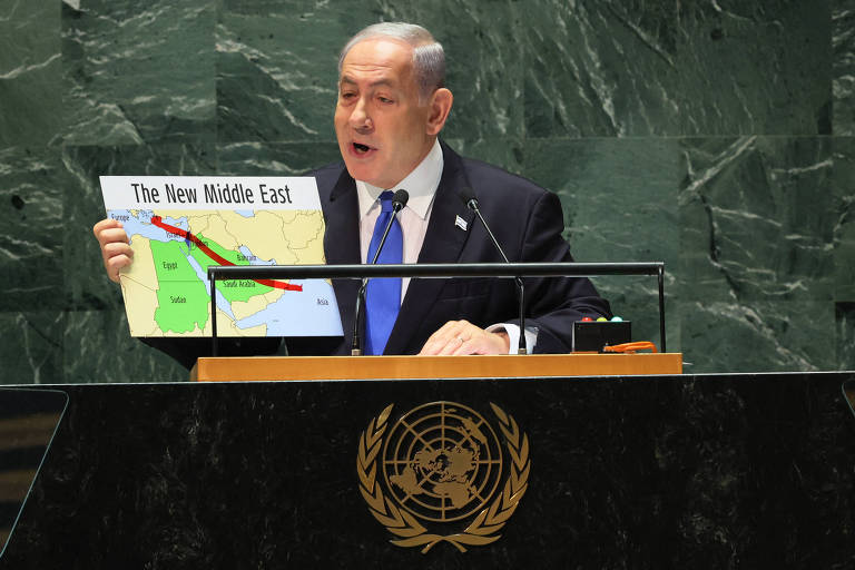 Netanyahu dá como certa paz entre Israel e Arábia Saudita em discurso na ONU