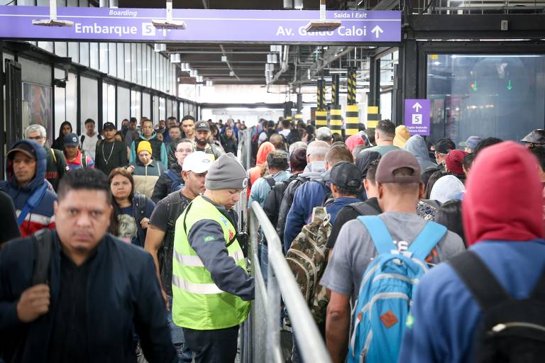 Greve do metrô e da CPTM, em São Paulo