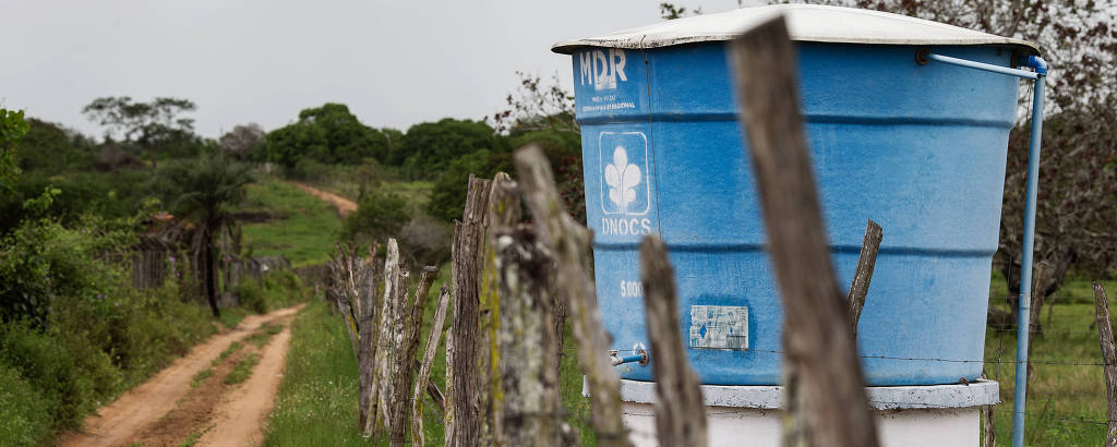 Poço do Dnocs instalado na cidade de Estrela de Alagoas