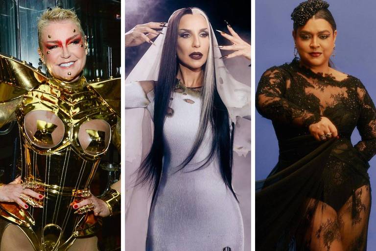 Xuxa, Ivete, Preta Gil, Deborah Secco: confira looks de famosos em festa de Halloween