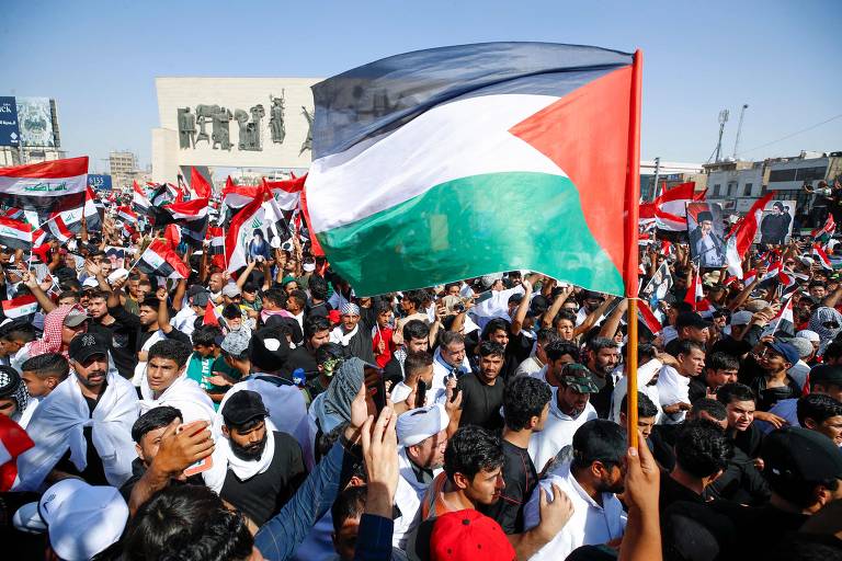 Veja fotos de protestos em apoio a Palestina e Israel ao redor do mundo