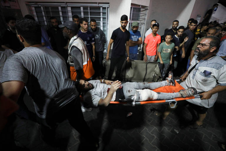 Ataque a hospital em Gaza deixa centenas de mortos