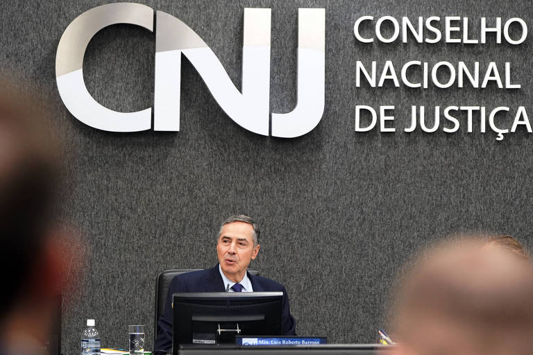 O presidente do STF e do CNJ, Luís Roberto Barroso