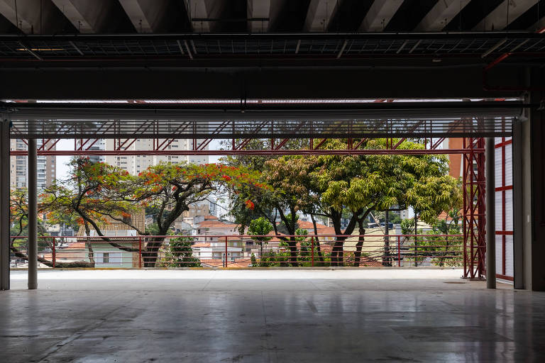 Área do Sesc Casa Verde, segunda unidade da instituição na zona norte paulistana