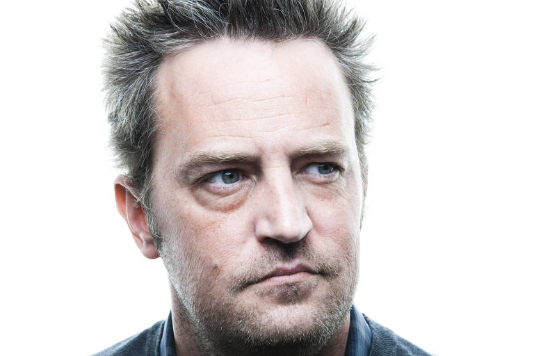 O ator Matthew Perry, de 'Friends'