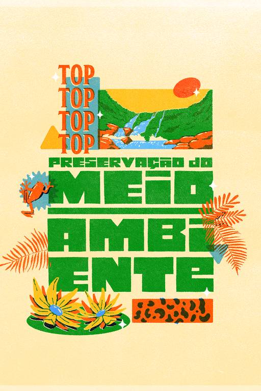 Ilustração Top Preservação do Meio Ambiente