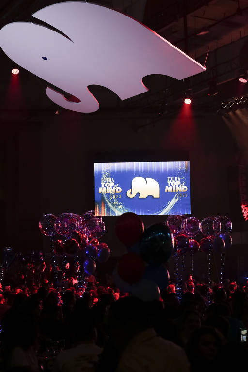 Cerimônia de entrega do prêmio Folha Top of Mind 2023 aconteceu no palco do Tokio Marine Hall, em São Paulo