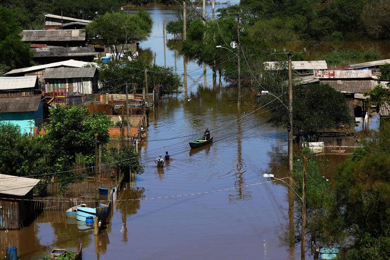 Chuvas provocam destruição no Rio Grande do Sul