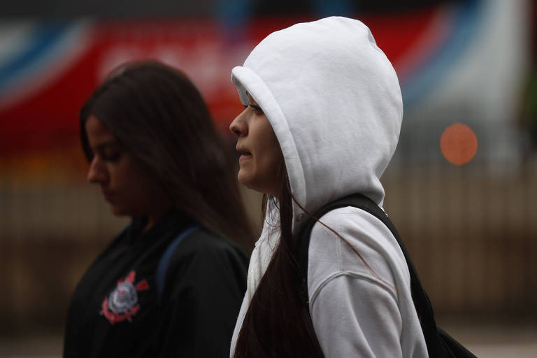 Sul tem onda de frio e temperatura cai na cidade de São Paulo