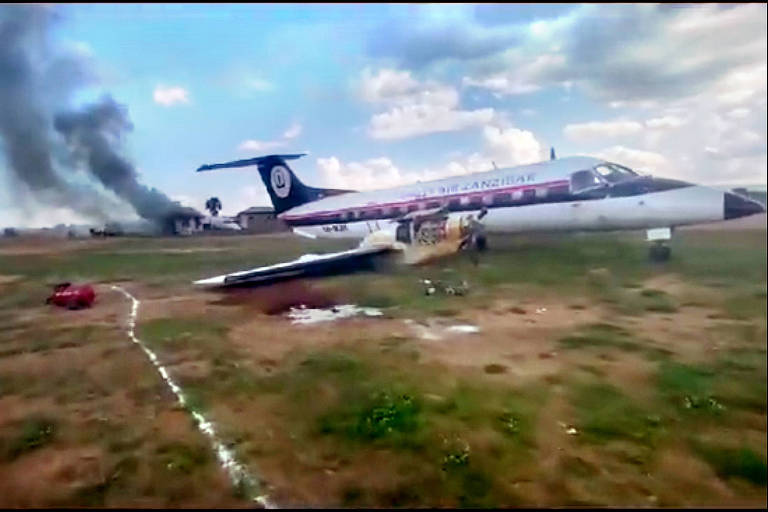Aviões da Embraer de empresa africana sofrem acidentes similares no mesmo dia e local; vídeo