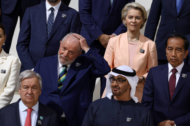 Líderes mundiais se reúnem na COP28, em Dubai