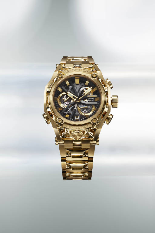 G-Shock de ouro 18 quilates será leiloado