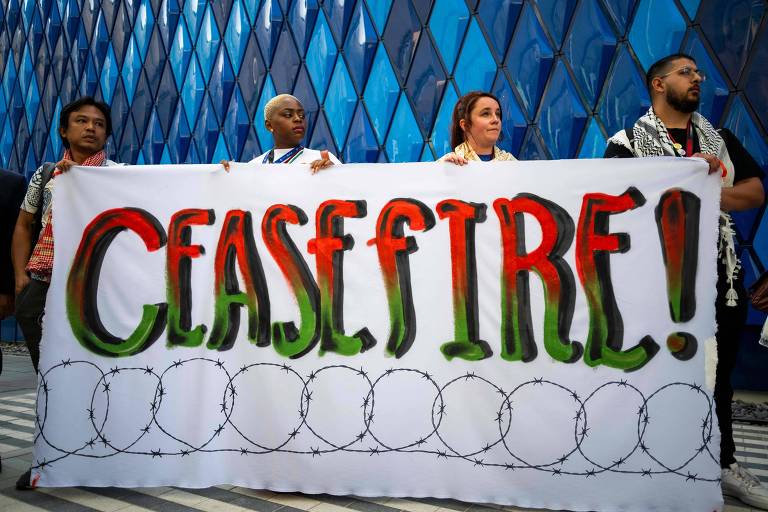 Ativistas dizem que ONU está restringindo protestos na COP28
