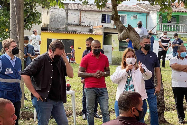 Milícia providenciou lona, cadeiras e palmas para deputada em reunião com Eduardo Paes, diz PF