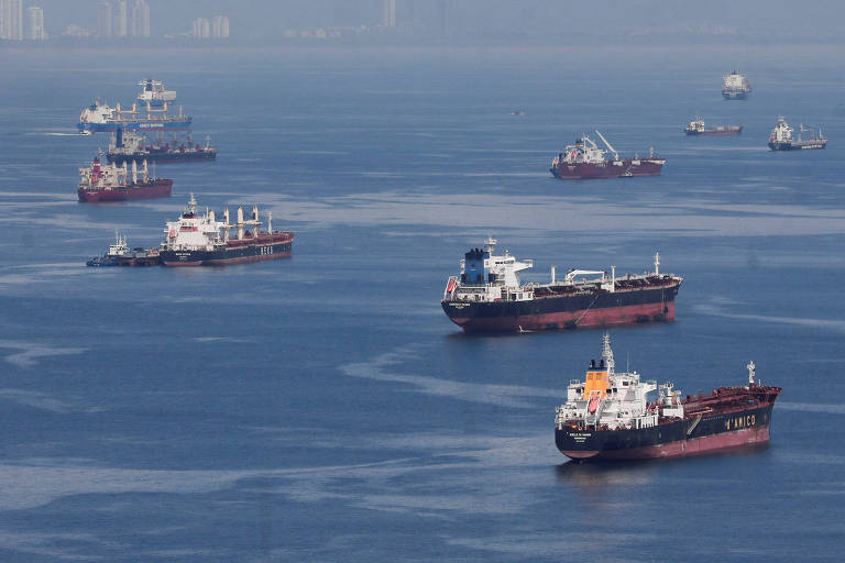 Seca leva gigante do transporte marítimo a trocar Canal do Panamá por ferrovia