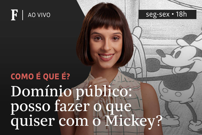 Domínio público: posso fazer o que quiser com o Mickey?